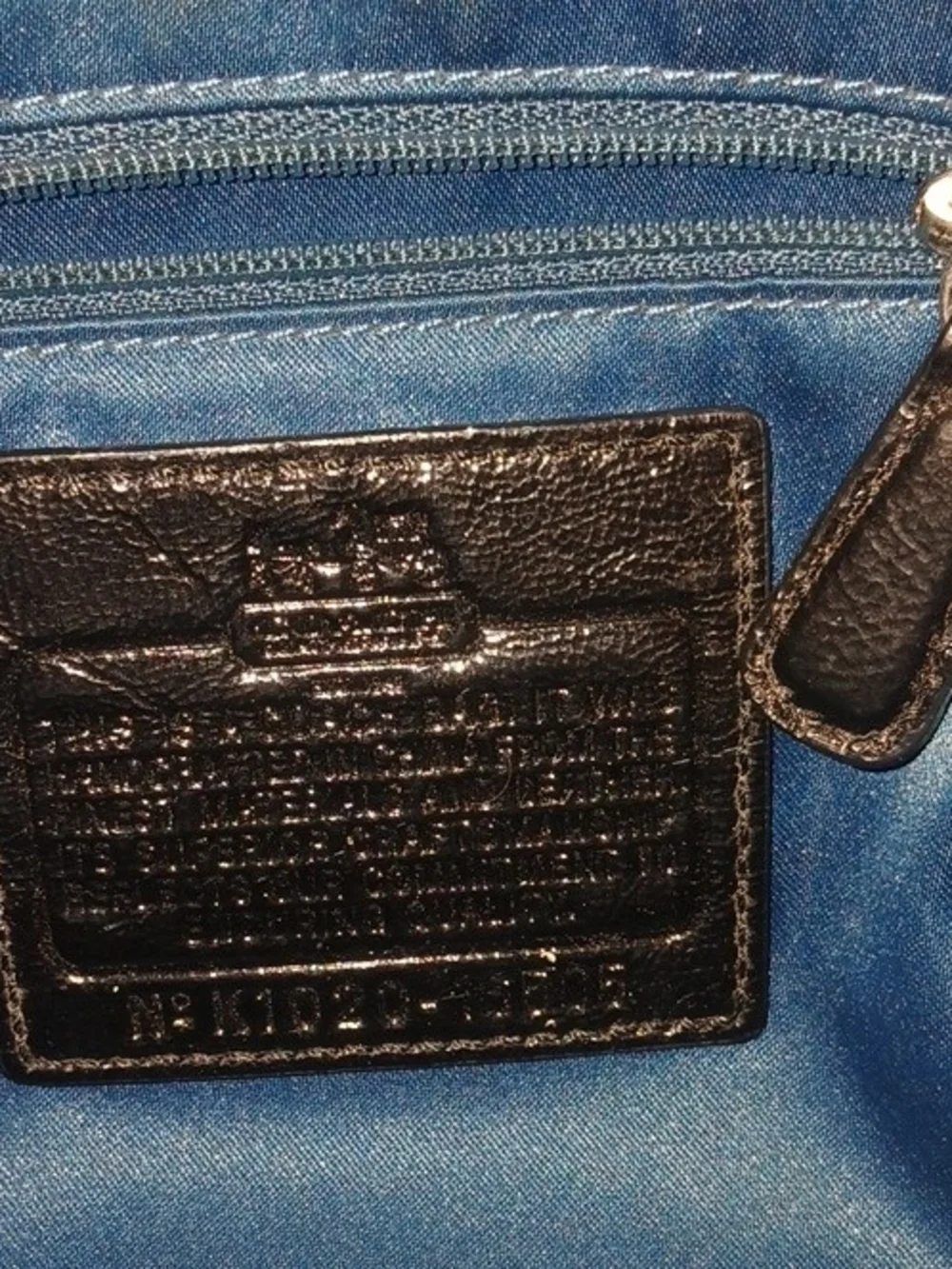 Coach Black Signature Shoulder Bag with Matching Wallet